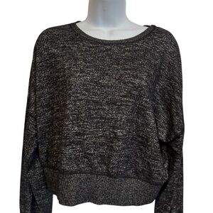 Victoria's Secret Charcoal Knit Top